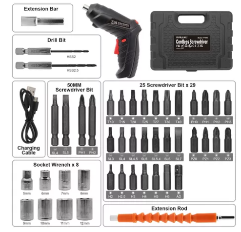 Miniatura 2 de Destornillador electrico 47 en 1